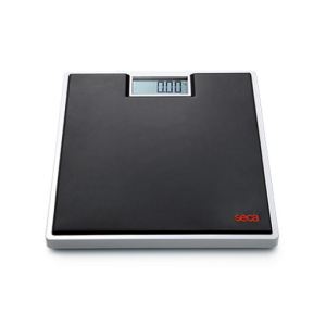 BASCULA DIGITAL DE PISO CLARA NEGRO 150 KG DIV100G SECA 803