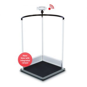 BASCULA DIGITAL DE PLATAFORMA 300KG TARA AUTO-HOLD BMI