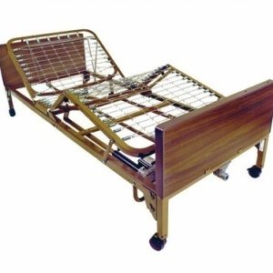CAMA HOSPITALARIA SEMI-ELECTRICA 15570FR 15567-15569 CON BARANDALES  CAM15570DR