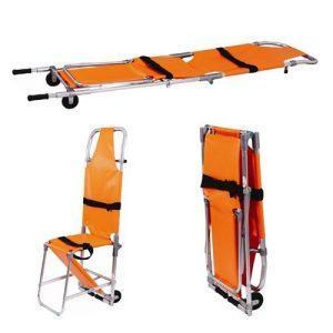 CAMILLA DE ALUMINIO PLEGABLE Y POSICIÓN TIPO SILLA  MLF999A2