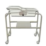 CARRO CUNA BASINETE TUBULAR CROMADO  CRCBSTC