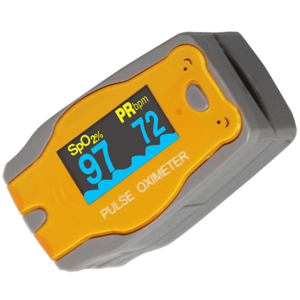 OXÍMETRO DE PULSO CHOICEMMED 4 MODOS DE PANTALLA ONDA PLETISMOGRAFICA PEDIATRICO OSO  CHC-MD300C52