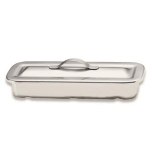 CHAROLA PARA CATETER E INSTRUMENTAL CON TAPA 230 X 130 X 50 MM  MGT-0156