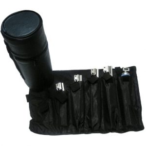 ESTUCHE DE LARINGOSCOPIO MCINTOSH 4 HOJAS LUZ ESTANDAR (1,2,3,4) H.P.