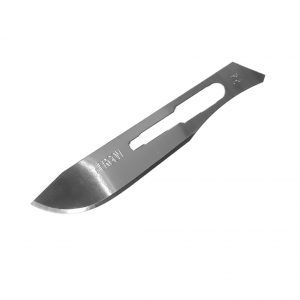 CAJA HOJA DE BISTURI ALTO CARBON # 22