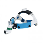 LAMPARA FRONTAL MEDICA DE 3W CON ESTRUCTURA AJUSTABLE, 4 HORAS USO INCLUYE ESTUCHE METALICO  L202A-3