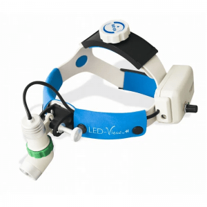 LAMPARA FRONTAL MEDICA DE 3W CON ESTRUCTURA AJUSTABLE, 6 HORAS DE USO INCLUYE ESTUCHE METALICO  L202A-7