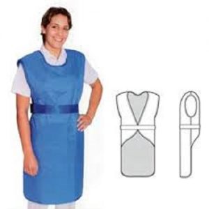 MANDIL EMPLOMADO PARA RAYOS X CON VELCRO SHIELDING