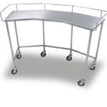 MESA RIÑON TUBULAR CROMADA  MSRNTC