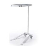 MESA MAYO BASE TUBULAR CROMADA (SIN CHAROLA MAYO)  MSMYTC