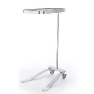 MESA MAYO BASE TUBULAR CROMADA (SIN CHAROLA MAYO)  MSMYTC