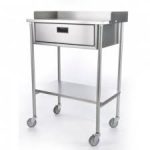 MESA PASTEUR CLASE C CON CAJON ACERO INOXIDABLE