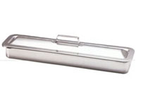 CHAROLA PARA CATETER E INSTRUMENTAL CON TAPA 440 X 115 X 50 MM  MGT-0168