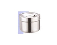 RECIPIENTE CON TAPA PARA ALGODON 102 X 80 MM  MGT-0394