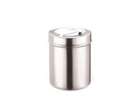 RECIPIENTE CON TAPA PARA ALGODON 102 X 130 MM  MGT-0395