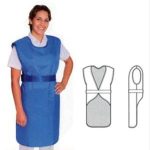 MANDIL EMPLOMADO PARA RAYOS X LIGERO CON VELCRO SHIELDING  JDS536TL