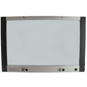 NEGATOSCOPIO PLANO 2 PLACAS LED 6300 LUX GREEN LED  GLTB1H2