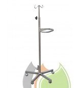 PORTAVENOCLISIS TRIPLE TUBULAR CROMADO  PRVNTRTC