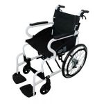 SILLA DE RUEDAS DE ALUMINIO SUPER COMPACTA