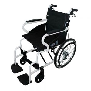 SILLA DE RUEDAS DE ALUMINIO SUPER COMPACTA