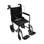 SILLA DE TRASLADO 712 ALUMINIO NEGRO