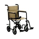 SILLA DE TRASLADO FW ALUMINIO NEGRO BEIGE