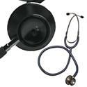 ESTETOSCOPIO GRIS DE DOBLE CAMPANA  SLI-HS-30B