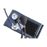 BAUMANOMETRO ANEROIDE MEDSTAR KIT CON ESTETO DE DOBLE CAMPANA  SLI-HS-50B (SOLO ROSA)