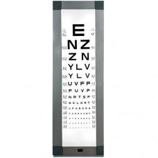 TABLA OPTOMETRICA CON ILUMINACION PARA EXAMEN DE LA VISTA  GLECB-C